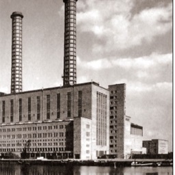 Berlin geht ein Licht auf Ansicht Kraftwerk